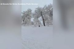 Copiose nevicate sulle Alpi Marittime, superato il metro a Prato Nevoso