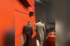 Checco Zalone e l'incursione in un cinema di Bari con Nunziante