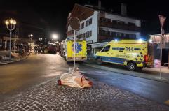 Testimoni, il fuoco appiccato da candele su bottiglie di champagne