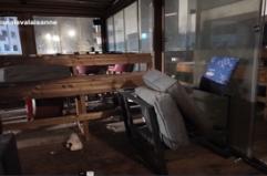 Esplosione a Crans Montana, la polizia sul luogo dell'accaduto