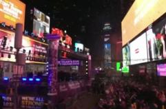 Capodanno a New York, il countdown a Times Square