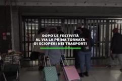 Dopo le festivita' al via la prima tornata di scioperi nei trasporti