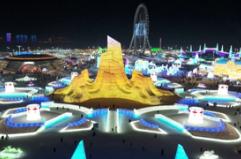 Cina, Festival del ghiaccio tra fuochi d'artificio e spettacoli di droni