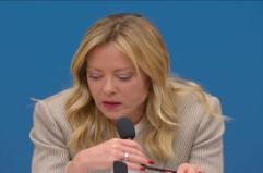 Meloni: "Carabinieri pronti a formare forze di sicurezza palestinesi"