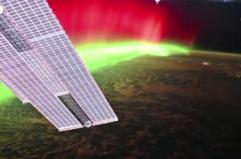 Lo spettacolo dell'aurora boreale vista dallo spazio attraverso l'Iss