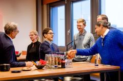 Visita a sorpresa di Pier Silvio Berlusconi a ProSiebenSat.1