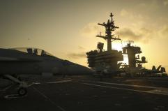 'Gruppo navale guidato da portaerei Lincoln arrivato in Medio Oriente'