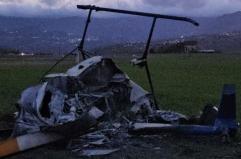 Precipita elicottero ultraleggero, un morto ed un ferito grave