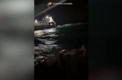 Rischio naufragio per una nave cargo, in Sardegna, con a bordo 33 persone