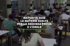 Maturita' 2026, le materie scelte per la seconda prova e l'orale