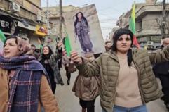 Siria, manifestazione dei curdi a sostegno delle Sdf