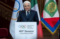 Mattarella, valori olimpici ispirino relazioni fra Paesi