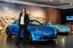 Cristina, da Torremaggiore alla guida del mito «Alpine»