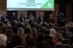 Mantovano a Lecce: &laquo;Il &ldquo;No&rdquo; al Referendum non sia contro il governo Meloni&raquo;