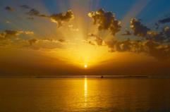 Il 14 marzo si celebra la Giornata nazionale del paesaggio: l'omaggio al tramonto di Bari nella foto del giorno