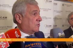 Tajani "Lavorare per costruire Stato Palestina e non favorire Hamas"