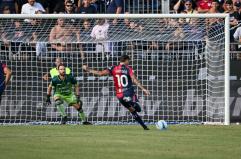 Poker al Frosinone, Cagliari agli ottavi di Coppa con il Napoli