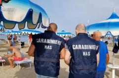 In estate controlli Nas in tutta Italia, irregolarità al 37%