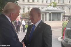 Trump incontra Netanyahu alla Casa Bianca