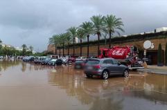 Maltempo, un nubifragio trasforma le strade di Ibiza in fiumi di fango