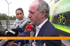 Veneto, Zaia "Treni moderni e puntuali più di quelli giapponesI"