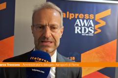 Italpress Awards, Troncone "Riconoscimento ad aeroporto di Roma"