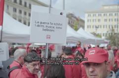 Cgil, 200 mila in piazza per "Democrazia al lavoro" Cgil, 200 mila in piazza per "Democrazia al lavoro"