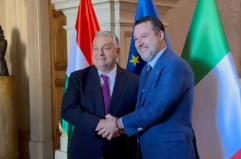 Salvini incontra Orban “Dura critica a Green Deal e a politiche suicide Ue”