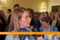 Ue, Metsola "Momento non facile, ma queste sfide dobbiamo combatterle insieme"