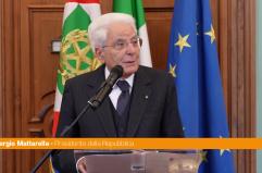 Mattarella "La guerra purtroppo non ha abbandonato il mondo"