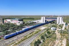 Cina-Europa: interporto Erenhot ha gestito oltre 15mila treni merci in 5 anni