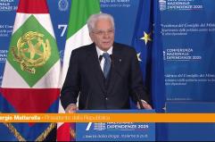 Mattarella "Il contrasto alle dipendenze richiede un impegno corale"