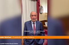 Schifani "Crisi imprevista, ma andiamo avanti con ferma determinazione"