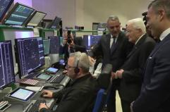 Mattarella visita il Centro radar Acc Enav di Ciampino