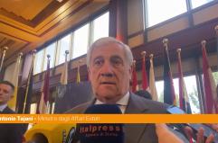 Ucraina, Tajani "Pronto nuovo pacchetto di materiale militare"