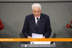 Mattarella "Italia e Germania diventate grandi nell'impegno per pace e unità"
