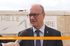 Valditara "La scuola in Campania può diventare un esempio per tutta Italia"