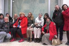 Unipol, a Verona la settima panchina rossa contro la violenza di genere