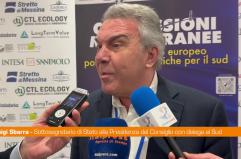 Sud, Sbarra "Cresce più del resto del Paese con azione governo"