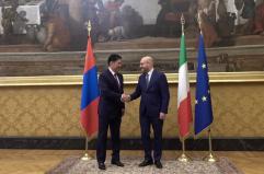 Fontana riceve il presidente della Mongolia
