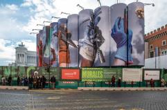 Metro C: Webuild, a Piazza Venezia terza opera ‘Murales’ dedicata al lavoro