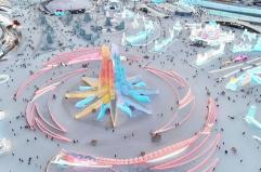 Cina, nello Heilongjiang il pi&ugrave; grande parco al mondo a tema ghiaccio e neve