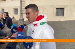 Pellegrino "Bello condividere con Fontana ruolo di portabandiera"