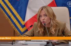 Meloni "No alla narrazione di chi contrappone il pacifismo alle forze armate"