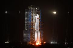 La Cina lancia il razzo Long March-12A Y1, secondo stadio in orbita