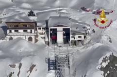 Guasto alla funivia di Macugnaga, le immagini dei soccorsi