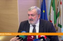 Quote AQP a comuni in Puglia, Emiliano "Chiuso percorso di messa in sicurezza"