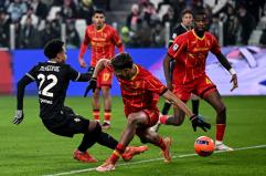 La Juve spreca, David sbaglia il rigore: 1-1 con il Lecce