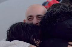 Burl&ograve; &ldquo;Abbracciare miei figli &egrave; stato un piacere immenso&rdquo;