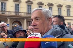 Tajani "Con Calenda si pu&ograve; avere un dialogo forte, poi se son rose fioriranno"
